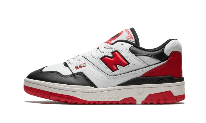 New Balance 550 White Red Black - Sneaker Request - Sneakers - New Balance
