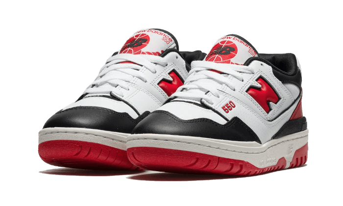 New Balance 550 White Red Black - Sneaker Request - Sneakers - New Balance