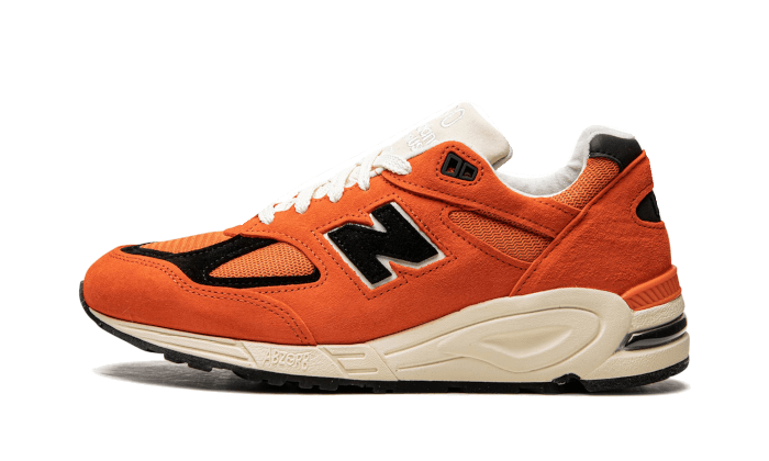 Black and orange 2024 new balance 990