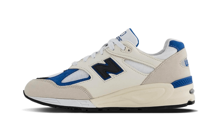 New Balance 990 v2 Made In USA White Blue - Sneaker Request - Sneakers - New Balance