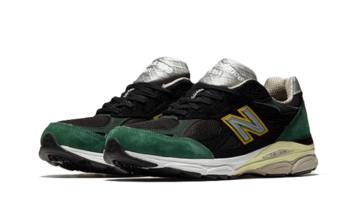 New Balance 990 V3 Black Green Yellow - Sneaker Request - Sneakers - New Balance