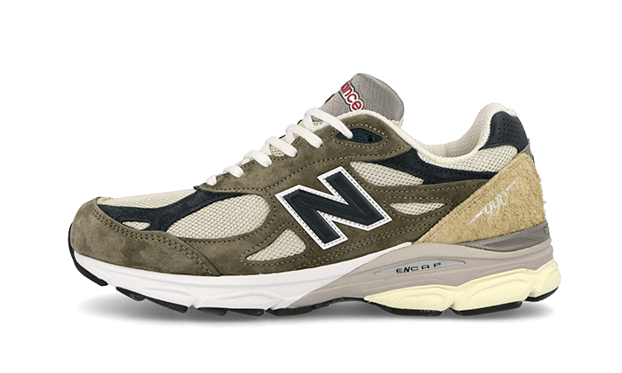 New Balance 990 v3 Made In USA Green Cream - Sneaker Request - Sneakers - New Balance