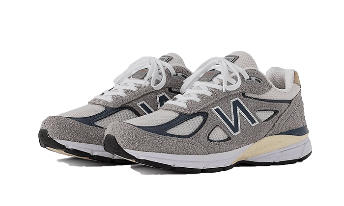 New Balance 990 V4 Made In USA Grey Suede - Sneaker Request - Sneakers - New Balance