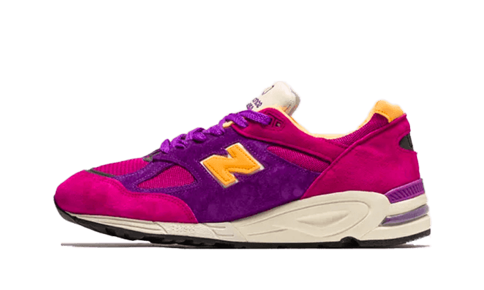 New Balance 990v2 Made in USA Teddy Santis Purple Yellow - Sneaker Request - Sneakers - New Balance