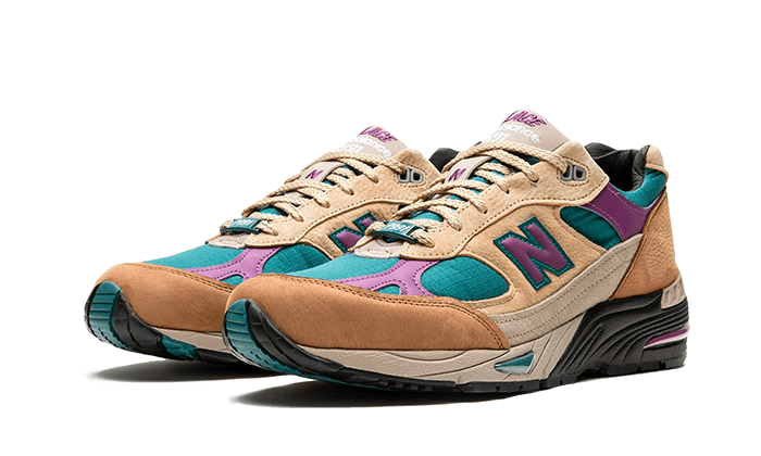 New Balance 991 Made In UK Palace Brown Teal - Sneaker Request - Sneakers - New Balance