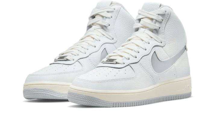 Nike Air Force 1 High Sculpt White Silver - Sneaker Request - Sneakers - Nike