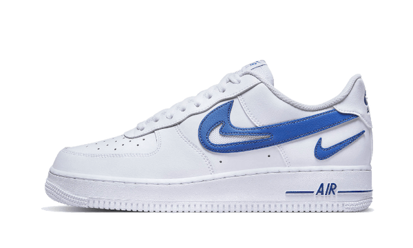 Nike air force clearance 1 white blue swoosh