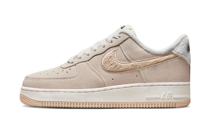 Nike Air Force 1 Low ‘07 SE Sanddrift Gum Fleece - Sneaker Request - Sneakers - Nike