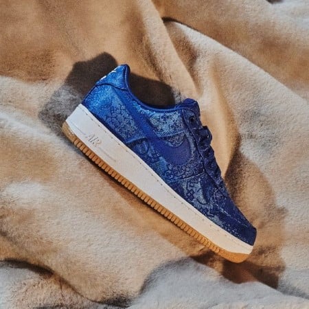 Nike Air Force 1 Low Clot Blue Silk