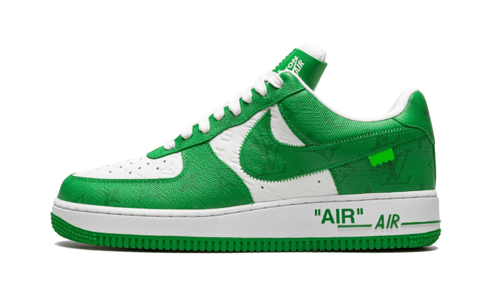 Nike Air Force 1 Low Louis Vuitton White Green - Sneaker Request - Sneakers - Nike