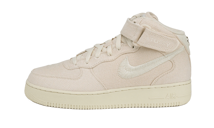 Nike Air Force 1 Mid Stussy Fossil - Sneaker Request - Sneakers - Nike