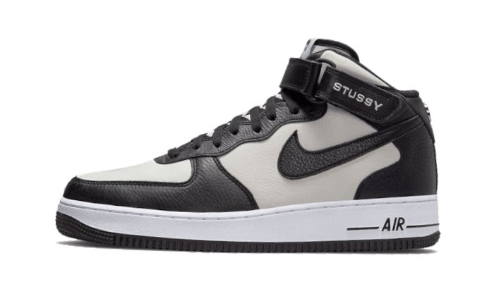 Nike Air Force 1 Mid Stussy Grey Black - Sneaker Request - Sneakers - Nike