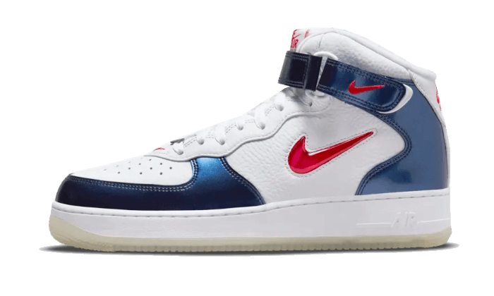 Nike Air Force 1 Mid University Red Midnight Navy - Sneaker Request - Sneakers - Nike