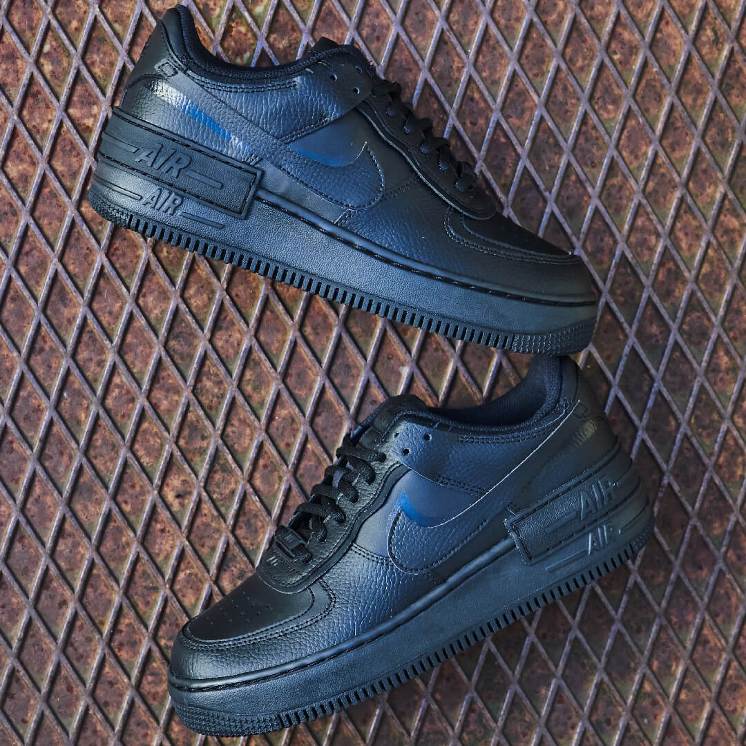 Nike Air Force 1 Shadow Triple Black - Sneaker Request - Sneakers - Nike