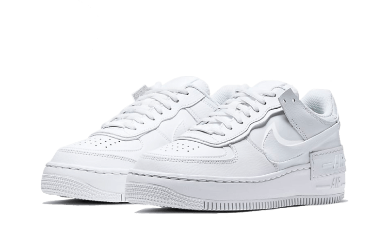 Nike Air Force 1 Shadow Triple White - Sneaker Request - Sneakers - Nike