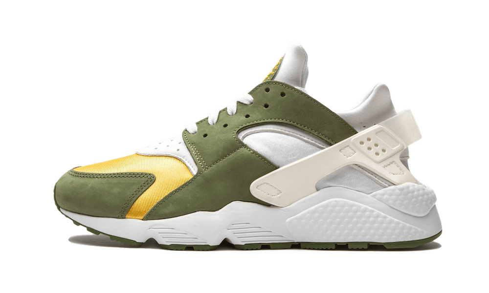 Nike Air Huarache Stussy Dark Olive (2021) - Sneaker Request - Sneakers - Nike