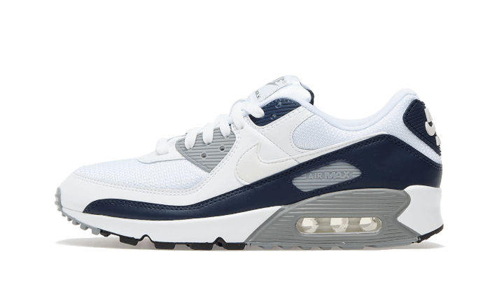 Nike Air Max 90 White Grey Obsidan - Sneaker Request - Sneakers - Nike