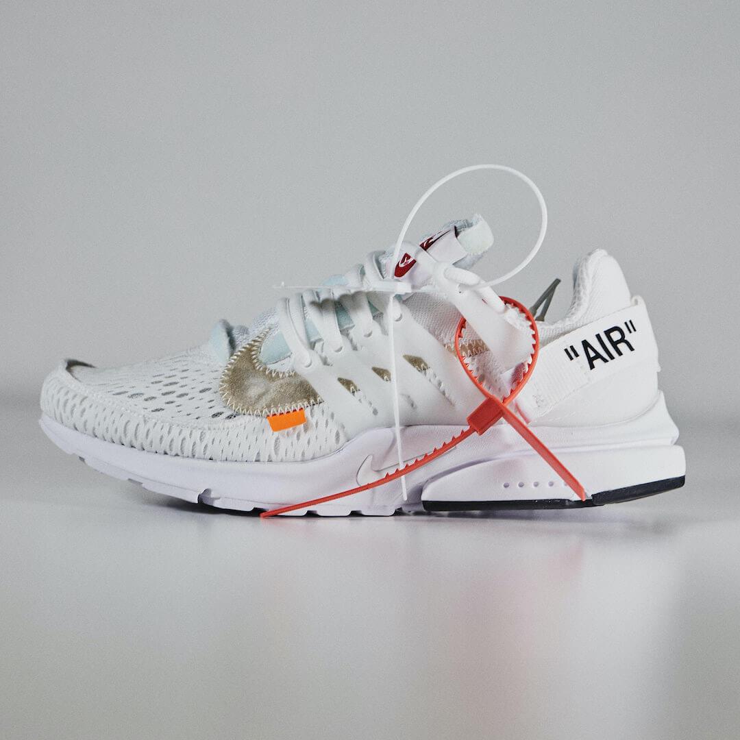 Nike air presto clearance off white for sale