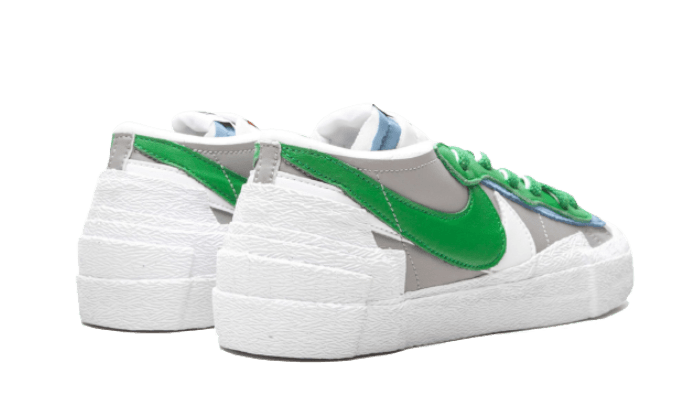 Nike Blazer Low Sacai Medium Grey Classic Green - Sneaker Request - Sneakers - Nike