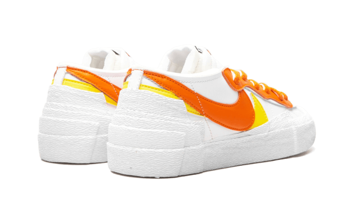 Nike Blazer Low Sacai White Magma Orange - Sneaker Request - Sneakers - Nike