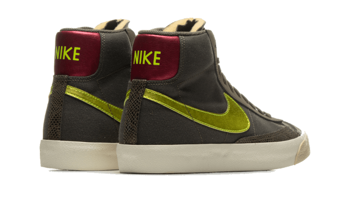 Nike Blazer Mid 77 Olive Snakeskin - Sneaker Request - Sneakers - Nike