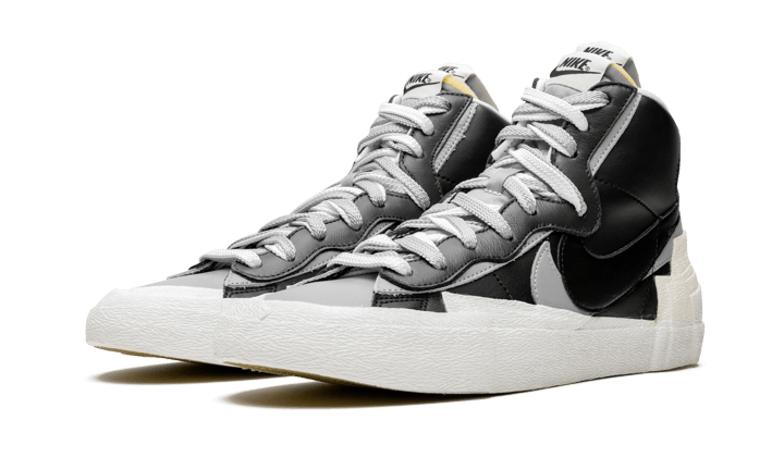 Nike Blazer Mid Sacai Black Grey - Sneaker Request - Sneakers - Nike