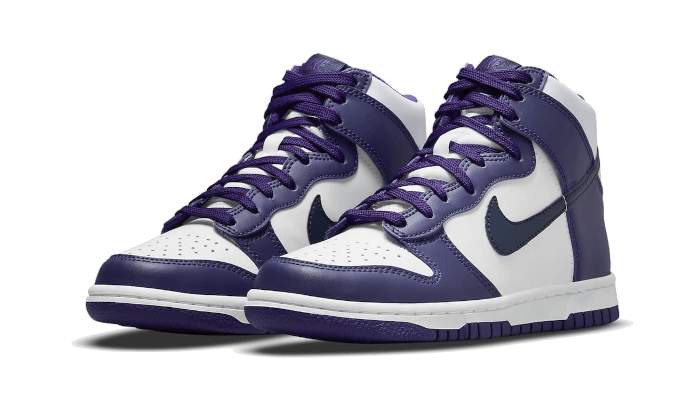 Nike Dunk High Electro Purple Midnight Navy - Sneaker Request - Sneakers - Nike