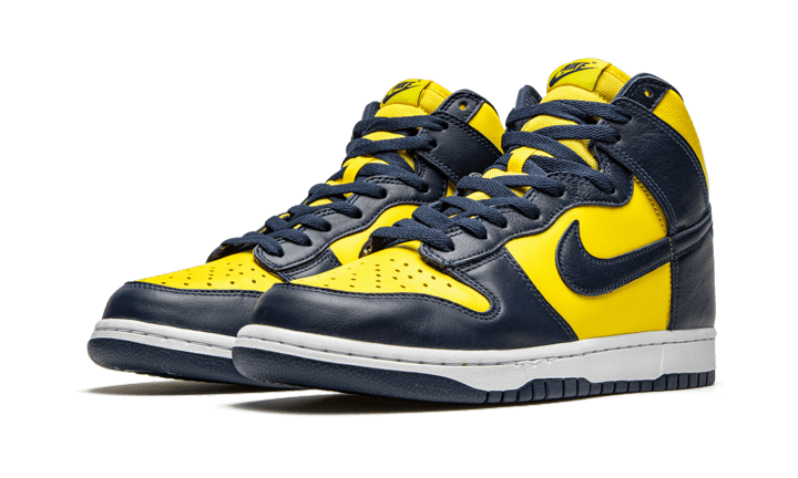 Nike Dunk High Maize & Blue (Michigan) - Sneaker Request - Sneakers - Nike