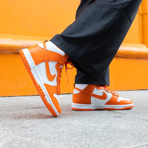 Nike Dunk High online orange syracuse