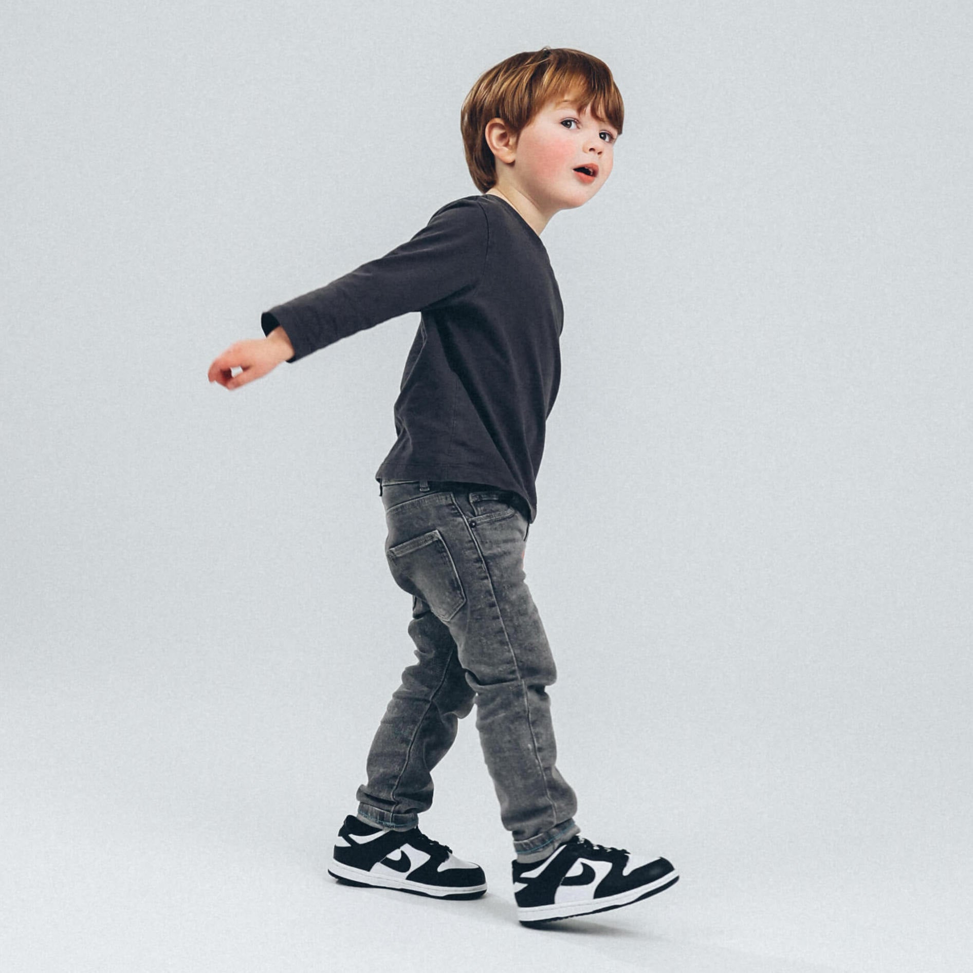 Nike Dunk Low Black White Enfant (PS) - Sneaker Request - Sneakers - Nike