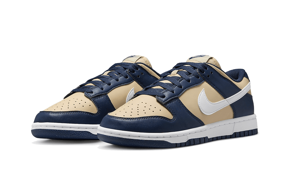Nike Dunk Low Next Nature Midnight Navy Gold - Sneaker Request - Sneakers - Nike