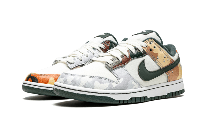 Nike Dunk Low SE Sail Multi-Camo - Sneaker Request - Sneakers - Nike