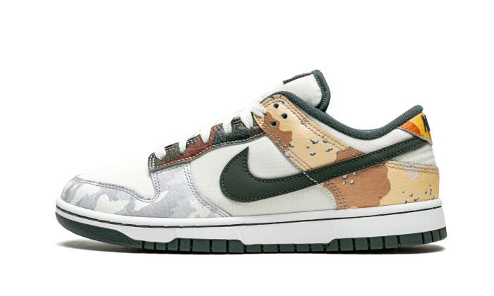 Nike Dunk Low SE Sail Multi-Camo - Sneaker Request - Sneakers - Nike