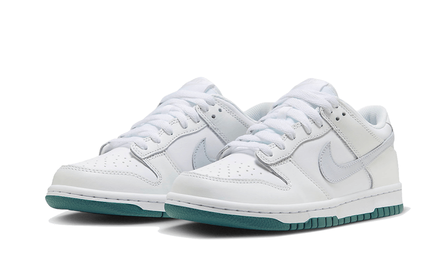 Nike Dunk Low White Grey Teal - Sneaker Request - Sneakers - Nike