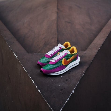 Nike LD Waffle Sacai Pine Green Del Sol - Sneaker Request - Sneakers - Nike