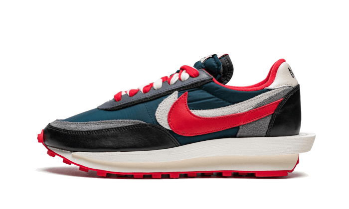 Nike LD Waffle Sacai Undercover Midnight Spruce University Red - Sneaker Request - Sneakers - Nike