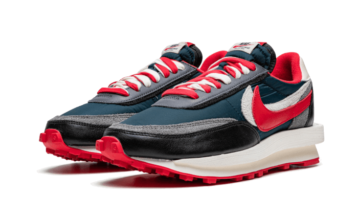 Nike LD Waffle Sacai Undercover Midnight Spruce University Red - Sneaker Request - Sneakers - Nike