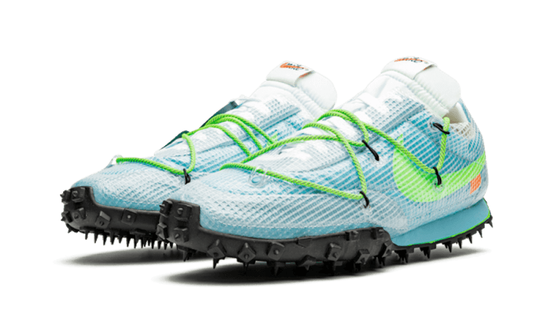 Nike Waffle Racer Off-White Vivid Sky - Sneaker Request - Sneakers - Nike