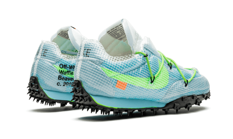 Nike Waffle Racer Off-White Vivid Sky - Sneaker Request - Sneakers - Nike