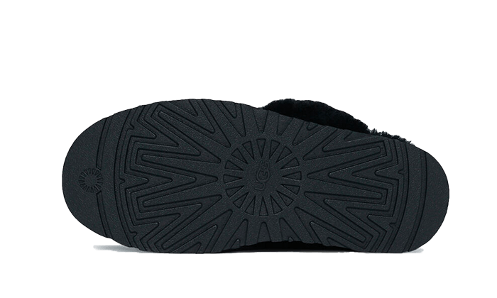 UGG Disquette Slipper Black - Sneaker Request - Chaussures - UGG