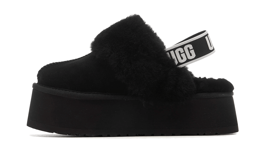 UGG Funkette Slipper Black - Sneaker Request - Chaussures - UGG