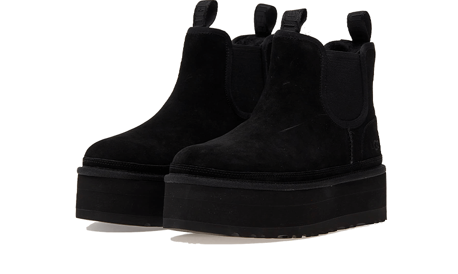 UGG Neumel Platform Chelsea Boot Black - Sneaker Request - Chaussures - UGG