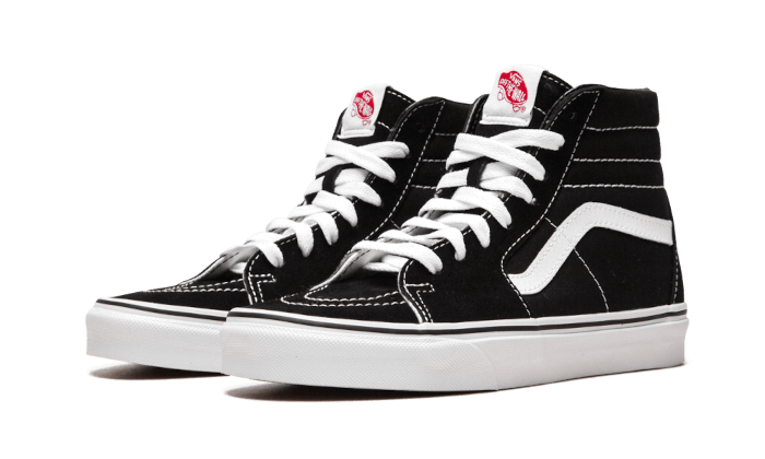 Vans Sk8-Hi Black White - Sneaker Request - Chaussures - Vans