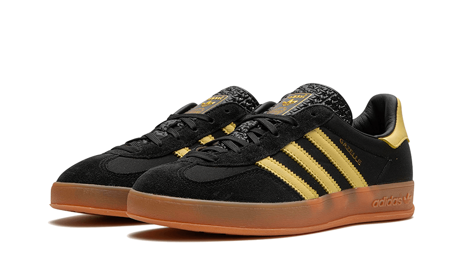 Adidas Gazelle Indoor Kern Zwart Bijna Geel - Sneakerverzoek - Sneakers - Adidas